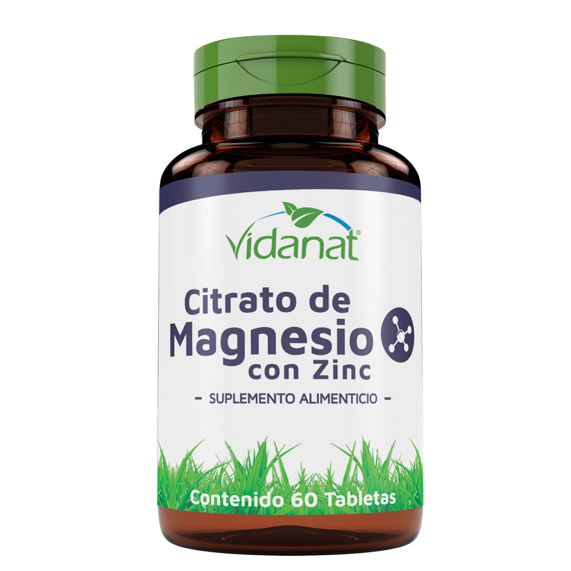 Citrato de magnesio con zinc /vidanat