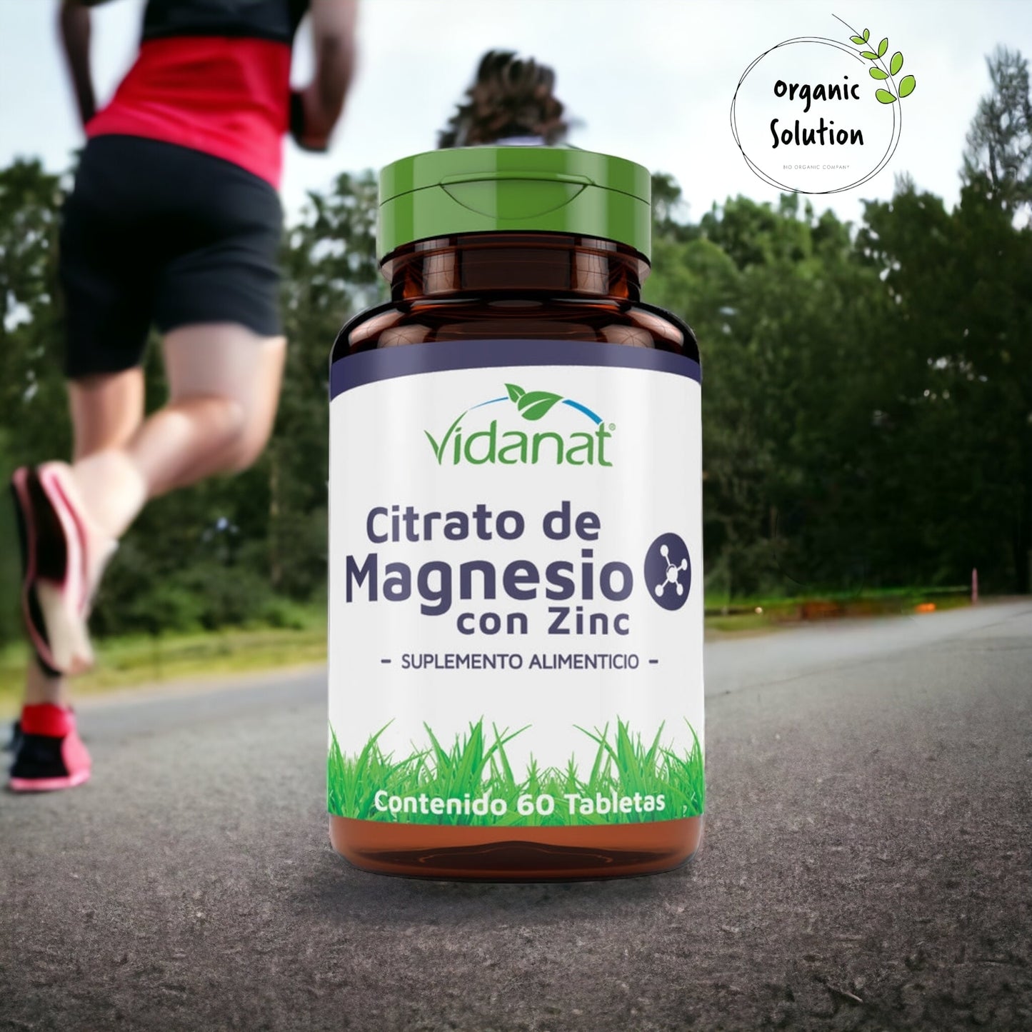 Citrato de magnesio con zinc /vidanat