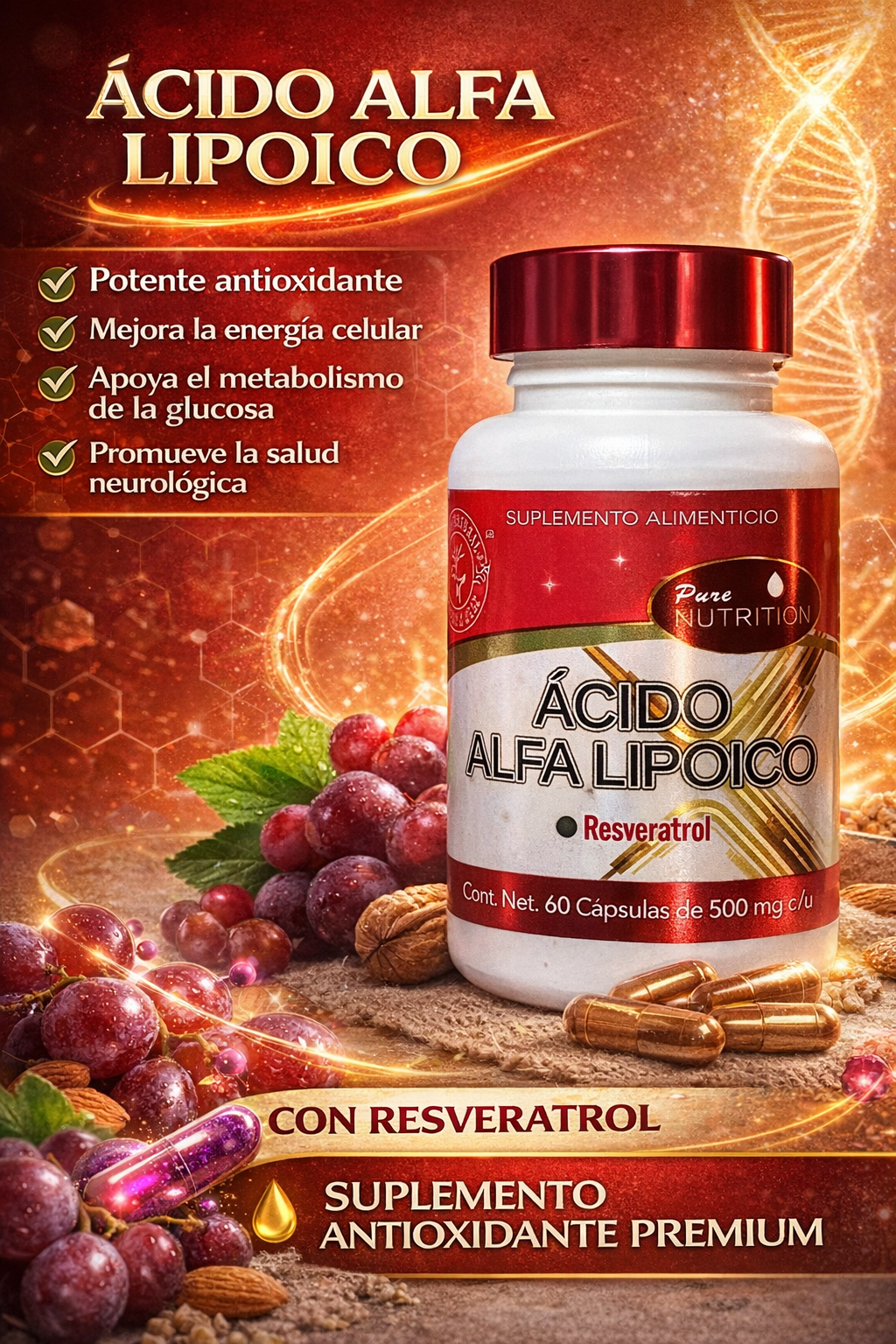 Acido Alfalipoico  KEEP NATURAL