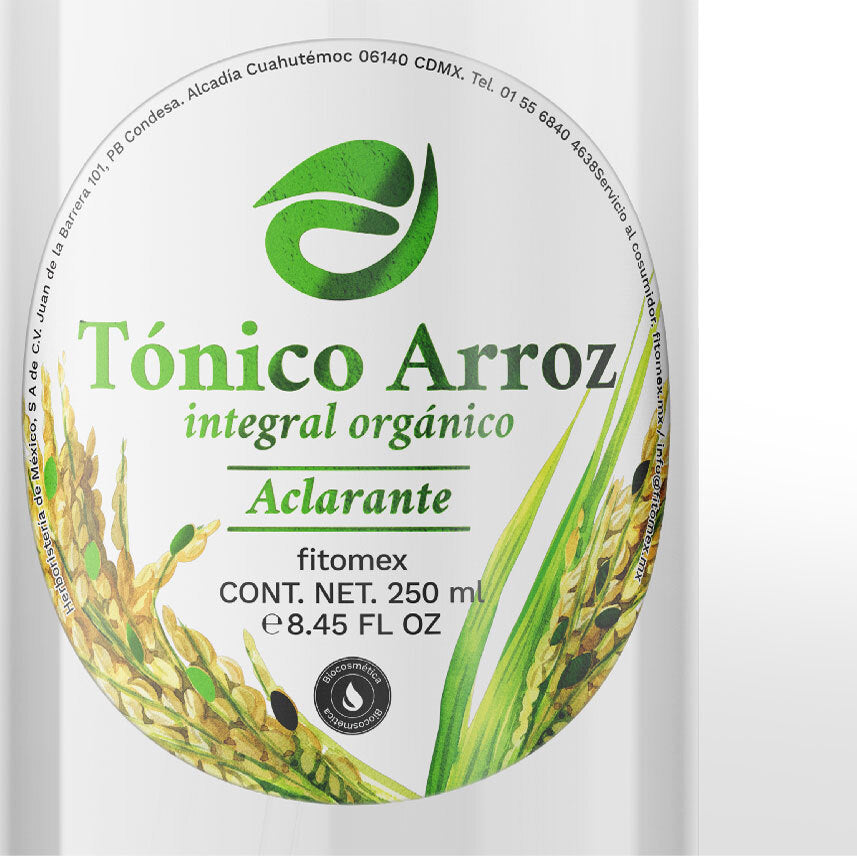 TÓNICO DE ARROZ (ACLARANTE) fitomex