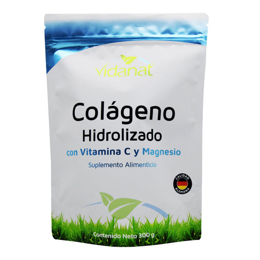 Colageno Hidrolizado Puro Con Vitamina C Y Magnesio 300 G
VIDANAT/VITAMINAS