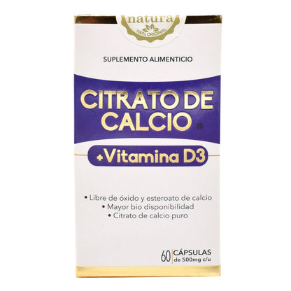 CITRATO DE CALCIO VITAMINA D3