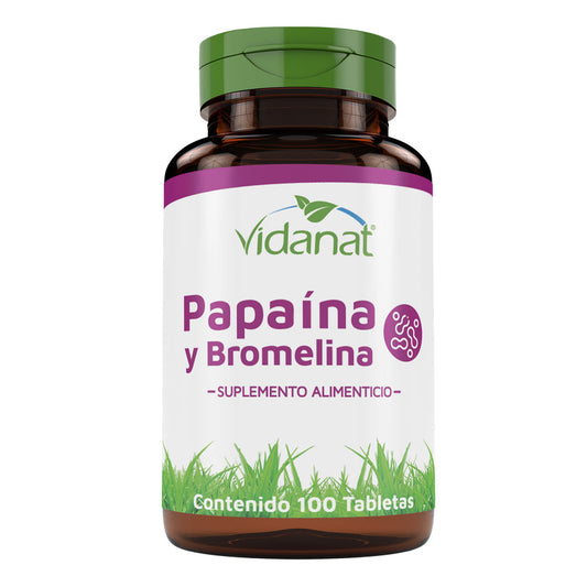 Papaina Y Bromelina 100 Tab