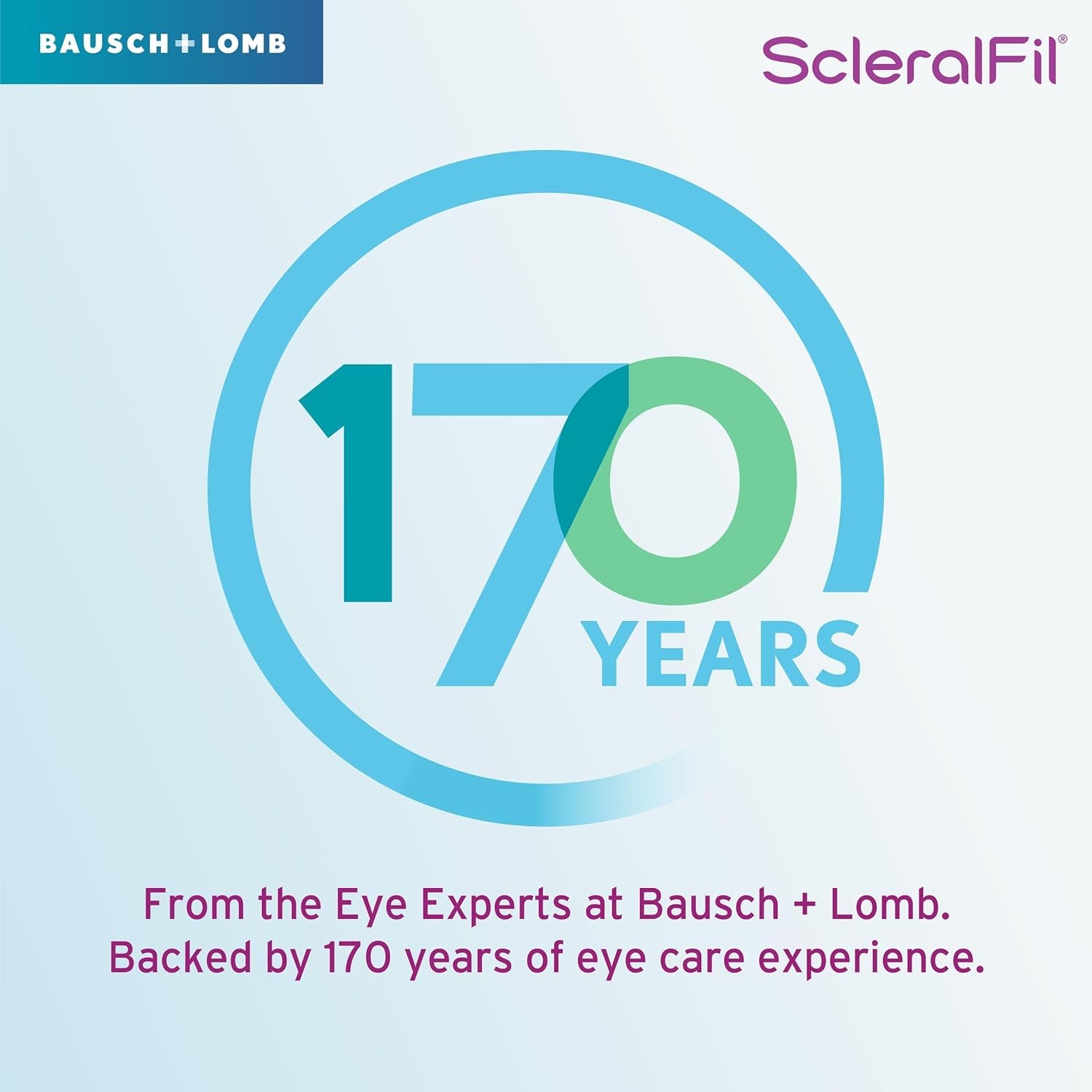 Scleralfil solución salina para lentes esclerales, suaves y rigidas permeables lenses