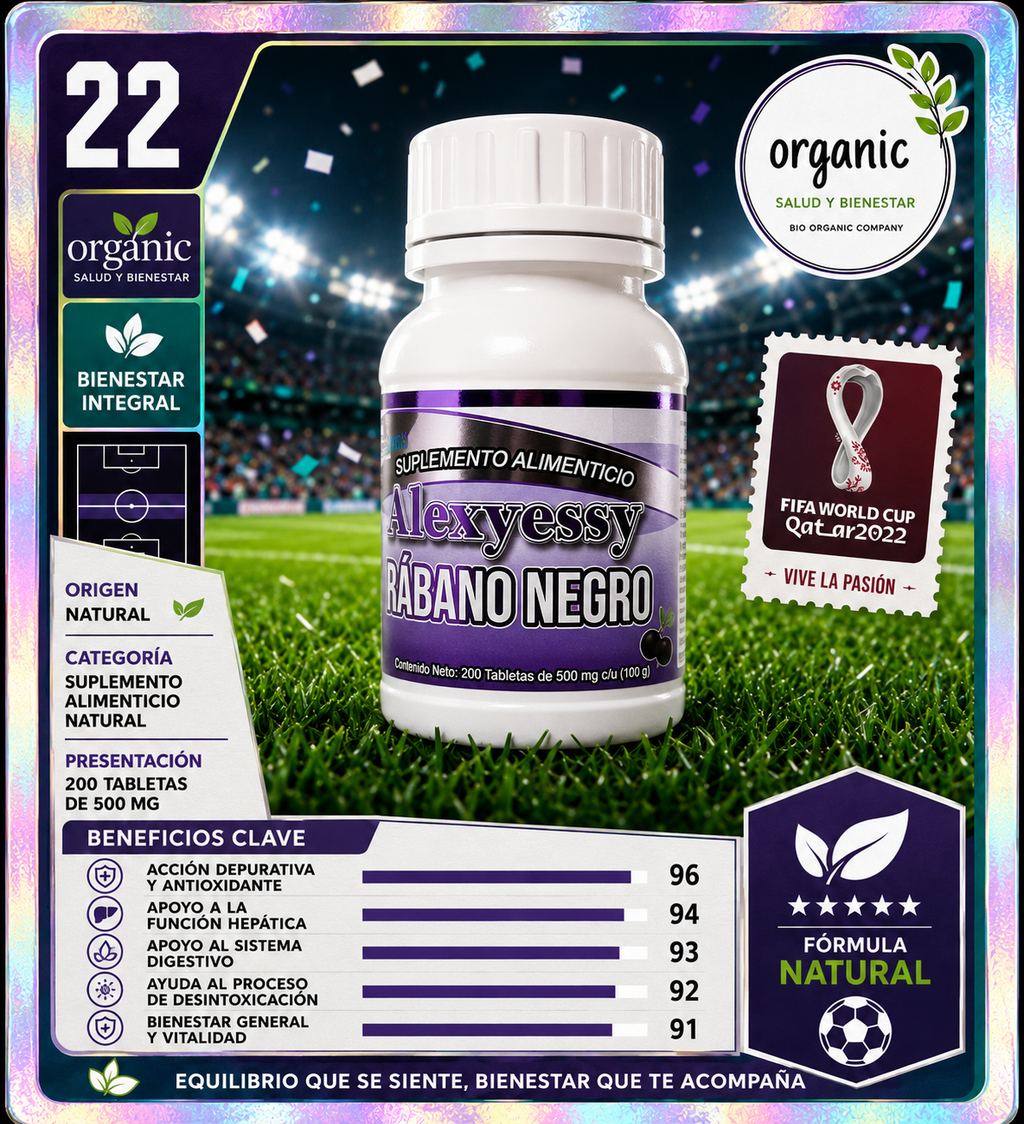 Rabano Negro 200 Tab