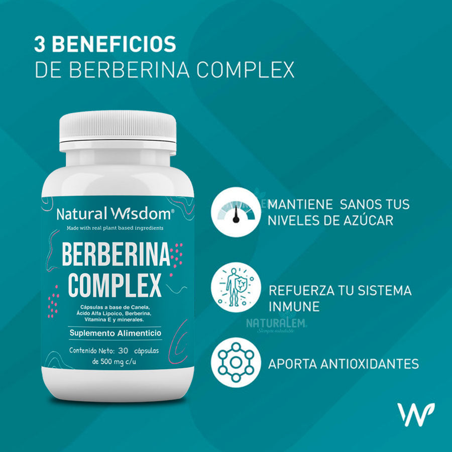 BERBERINA COMPLEX 30 cápsulas