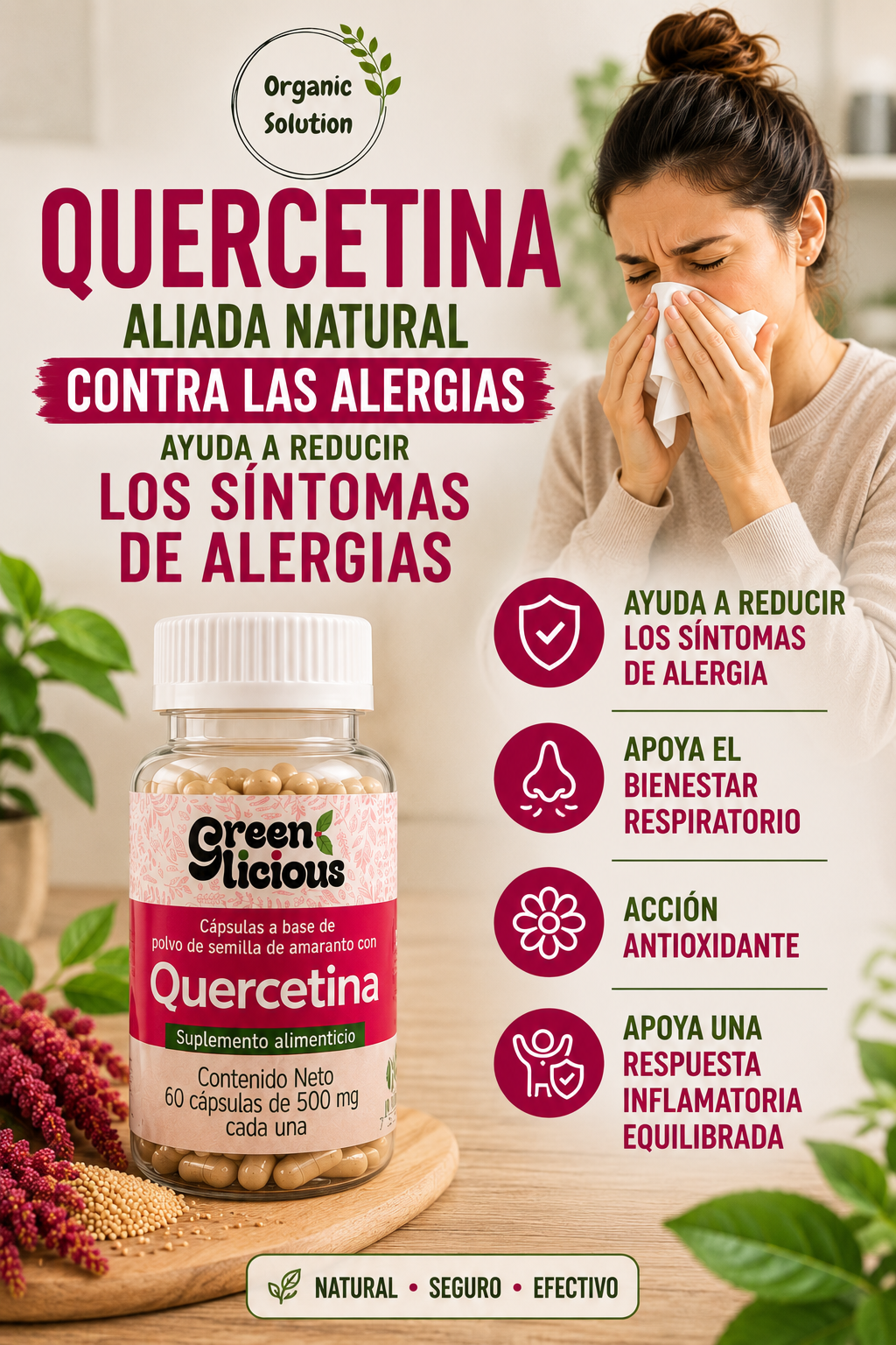 QUERCETINA 500mg