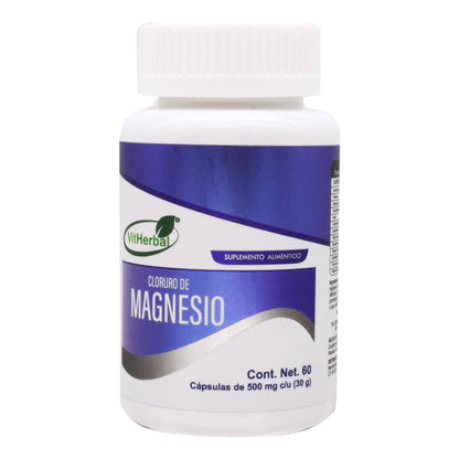 Cloruro de magnesio en cápsula