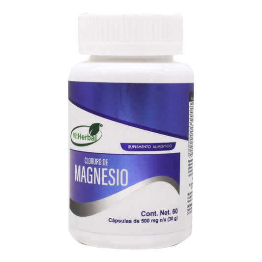 Cloruro de magnesio en cápsula
