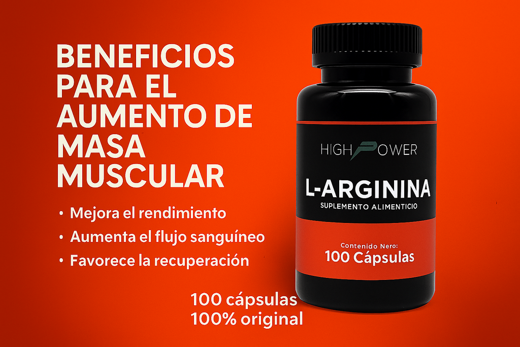 Arginina 100 Cap
HIGH POWER