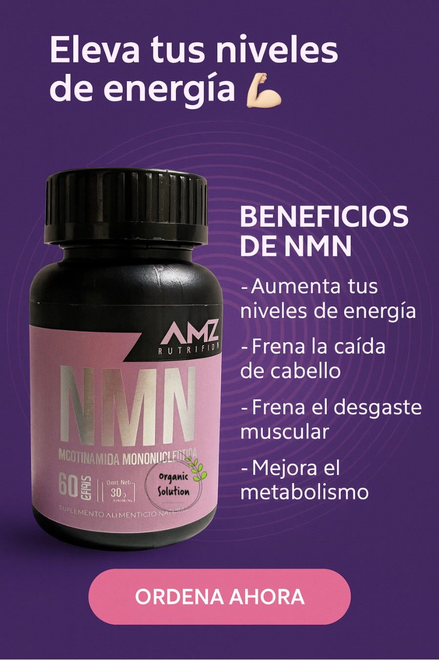 NMN – Nicotinamida Mononucleótida