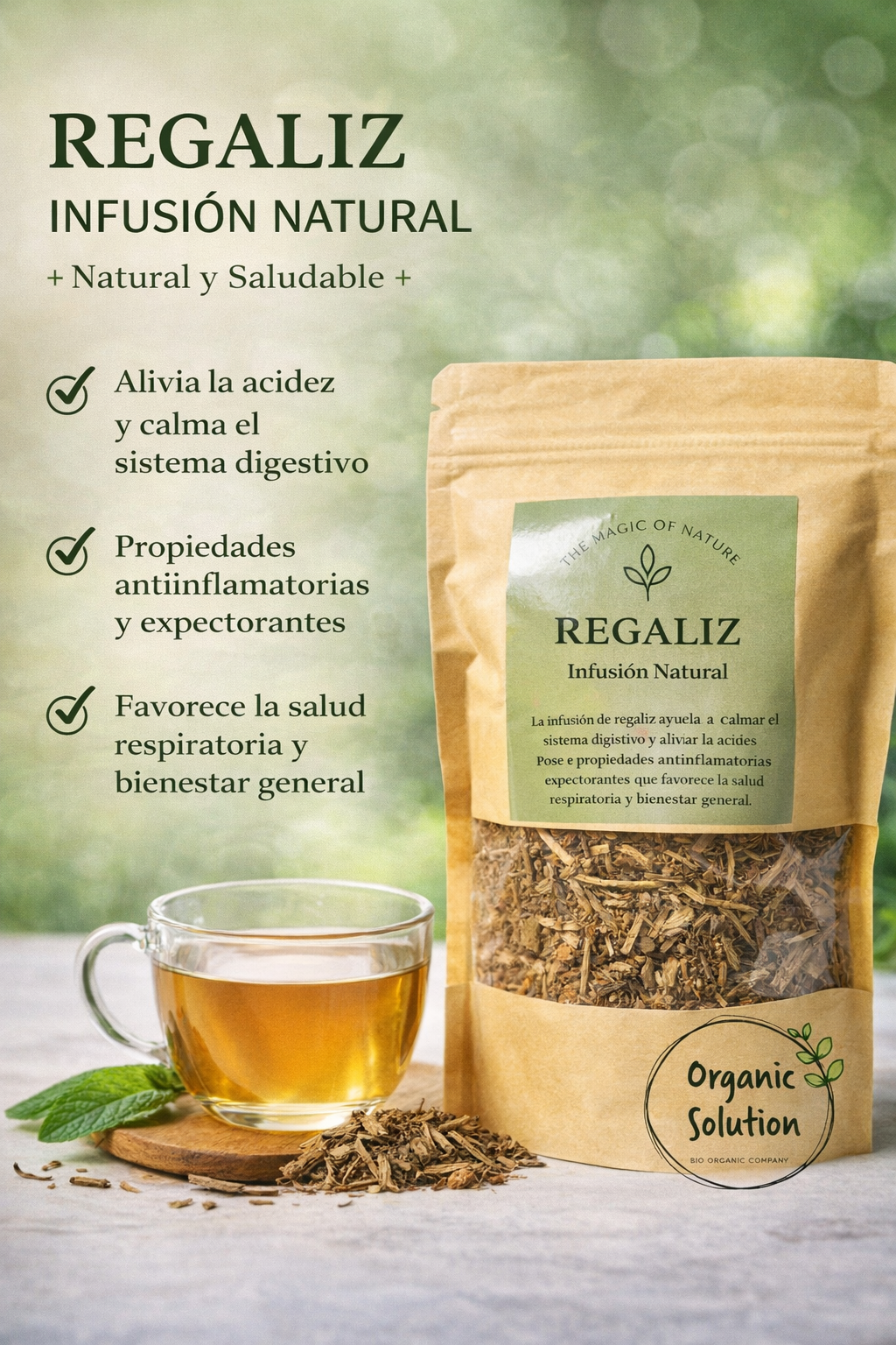 Regaliz – Infusión Natural