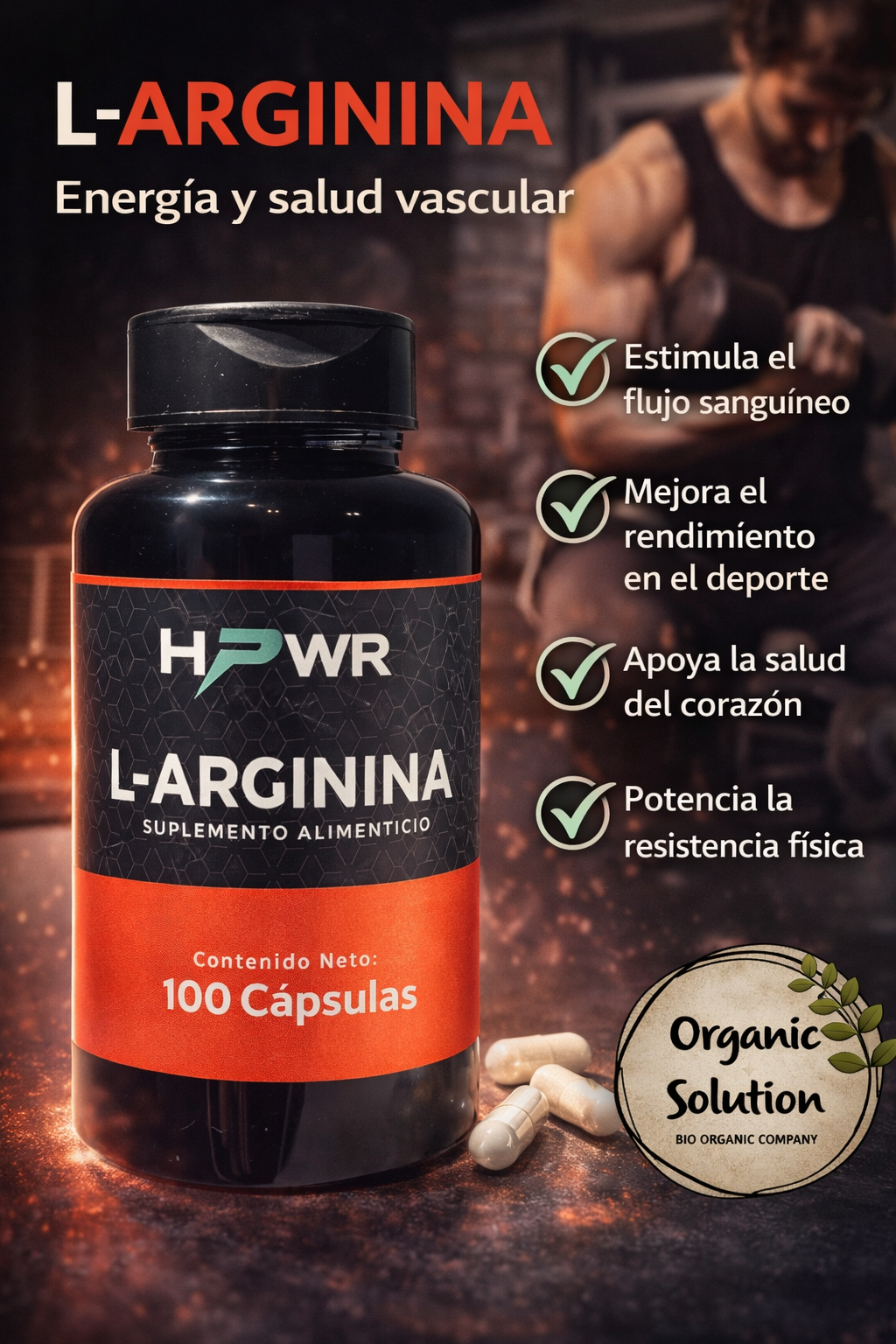 Arginina 100 Cap
HIGH POWER