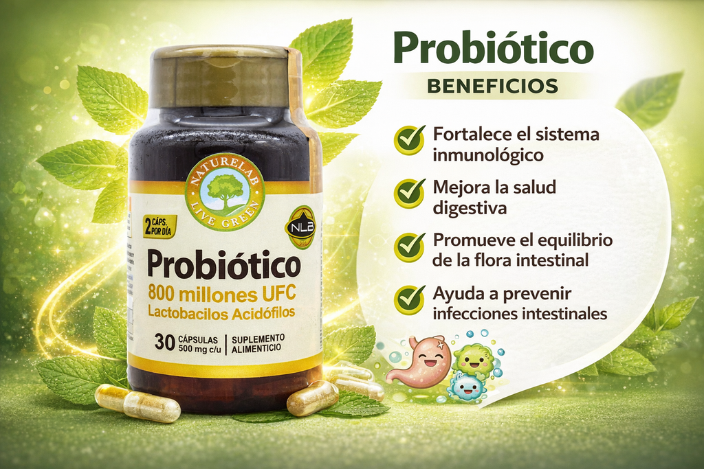 Probiotico 30 Cap
NATURELAB