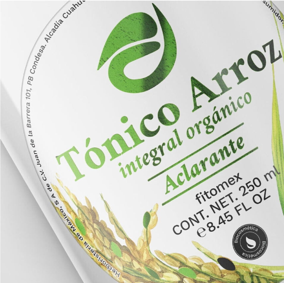 TÓNICO DE ARROZ (ACLARANTE) fitomex
