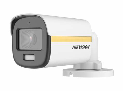 [DS-2CE10DF3T-FS] Cámara Turbo Bala, imagen a color 24/7, 2 Mpx, Lente fijo, IR 20mts, 12V, IP67, microfono incorporado. Marca Hikvision